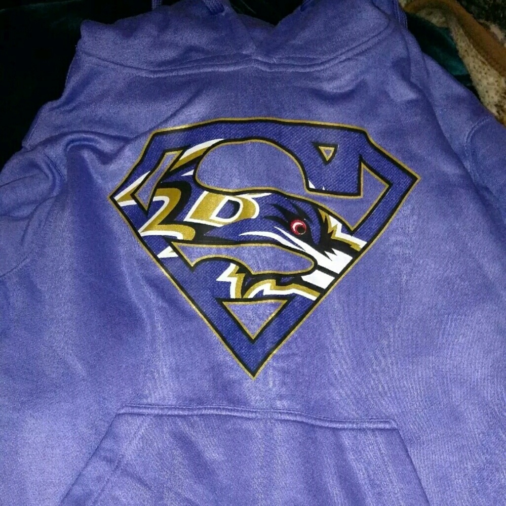 Ravens Superman Small Hoodie